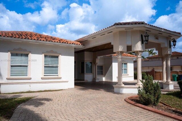 view of rear view of house