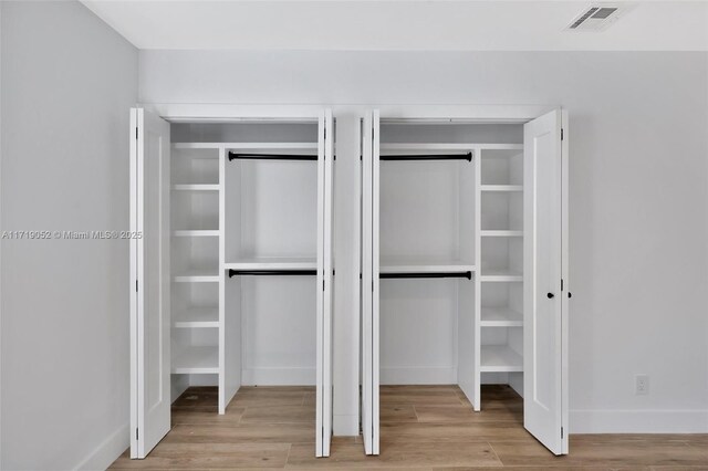 view of closet