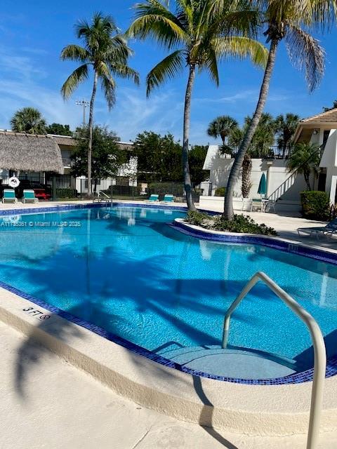 view of pool