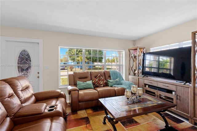 view of living room