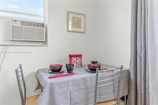 view of dining room