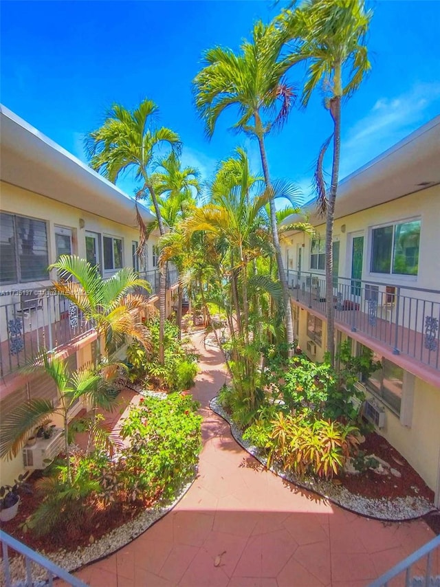 view of home's community with a patio