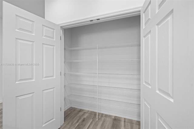 view of closet