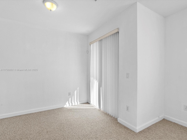 spare room with a wealth of natural light and carpet