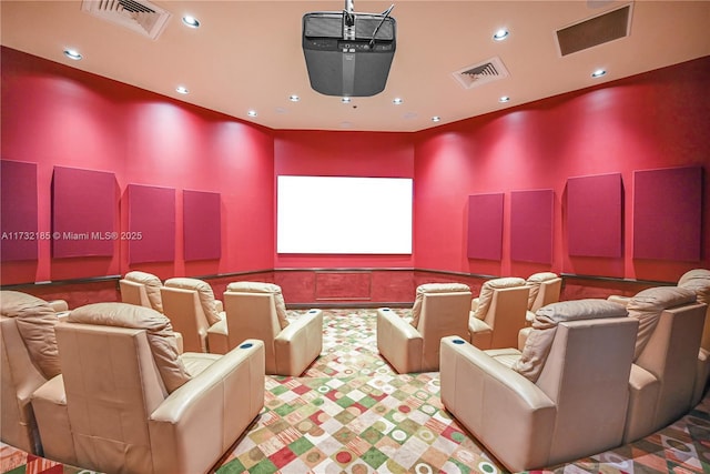 view of cinema room