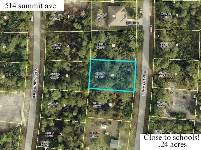 514 Summit Ave S, Lehigh Acres FL, 33974 land for sale