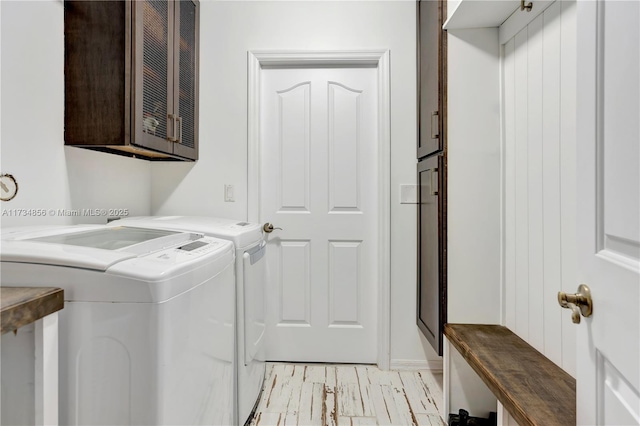 13230 N 153rd Rd N, Jupiter, FL 33478 - washroom featuring cabinet space and washing machine and clothes dryer