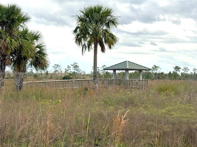 13230 N 153rd Rd N, Jupiter, FL 33478 - view of yard with a gazebo and fence