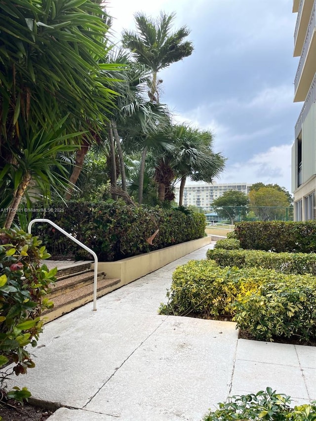 view of community featuring a patio area