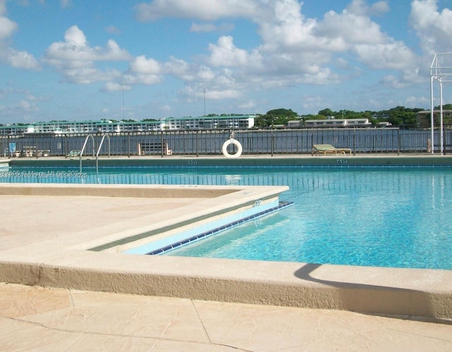 view of pool