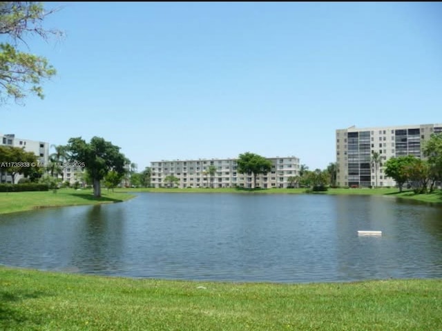 view of water feature