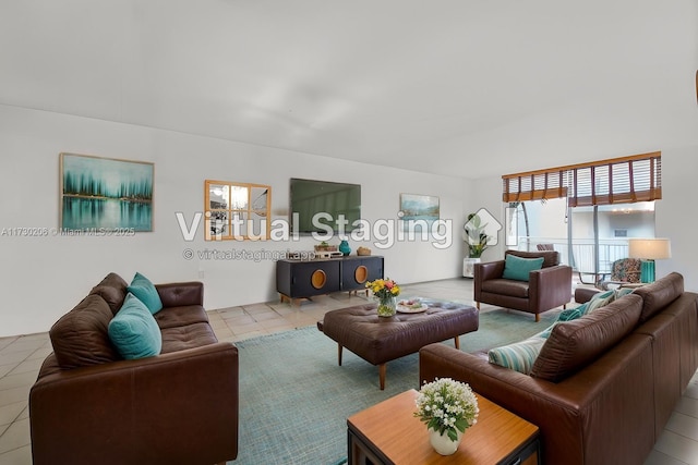 1666 W Ave Unit 207, Miami Beach, FL 33139 - living room with light tile patterned floors