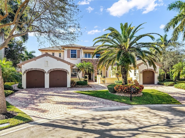 view of mediterranean / spanish house