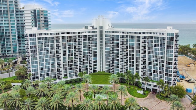 view of property featuring a water view