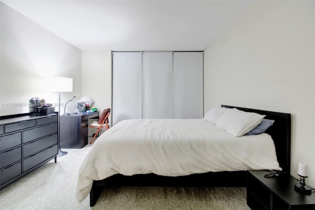 bedroom featuring carpet flooring