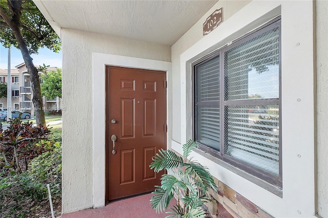 view of property entrance