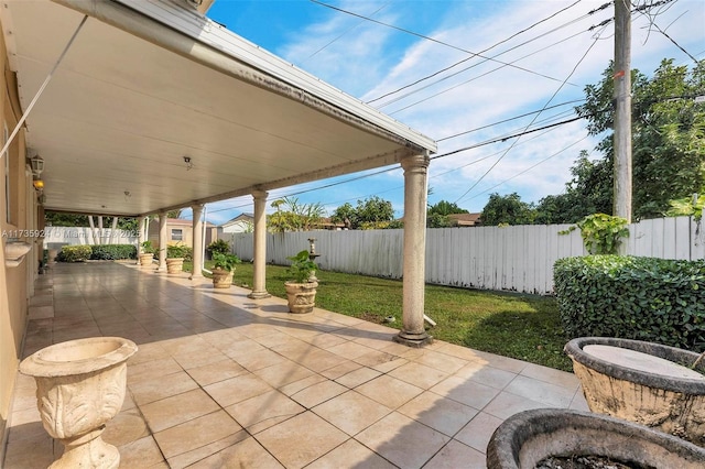 view of patio / terrace