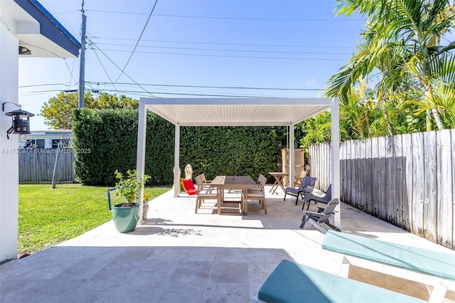 view of patio / terrace