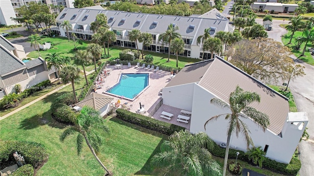 1605 S US Highway 1 Unit M1 # 106, Jupiter, FL 33477 - bird's eye view of a pool