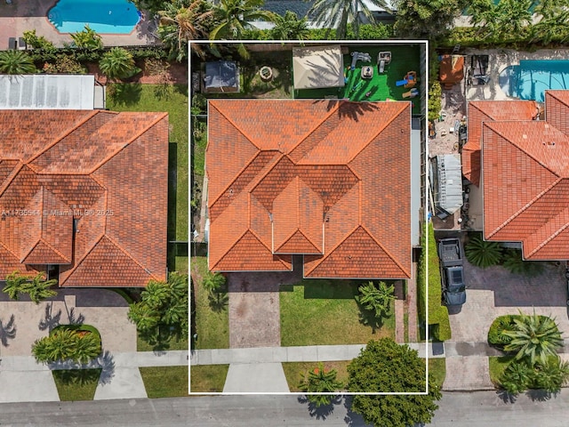 15804 SW 99th Ter, Miami, FL 33196 - aerial view of a pool