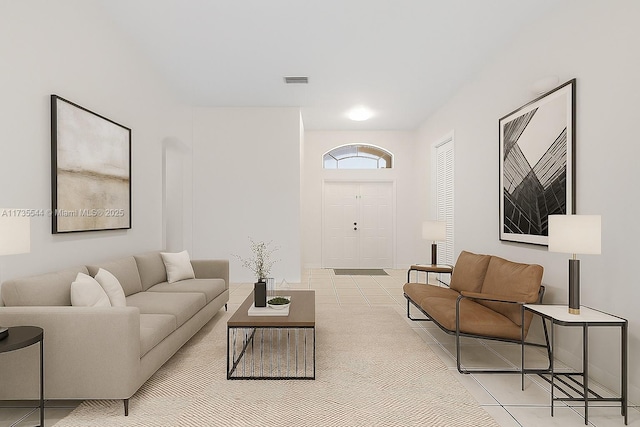 15804 SW 99th Ter, Miami, FL 33196 - living room with tile patterned floors