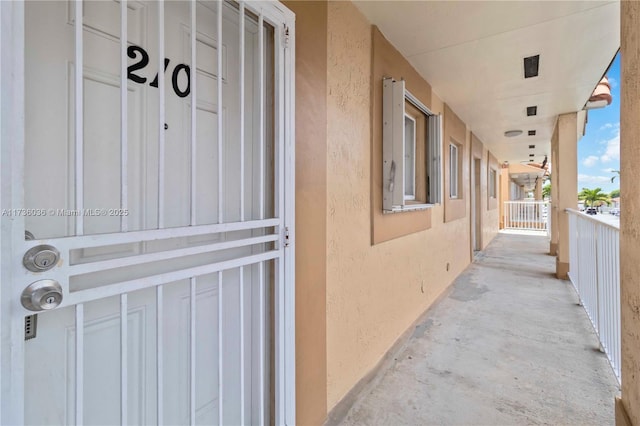 7011 W 29th Ave Unit 210, Hialeah, FL 33018 - property entrance with stucco siding
