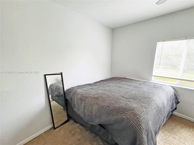 bedroom featuring carpet floors