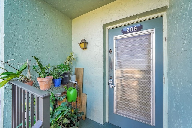 view of entrance to property