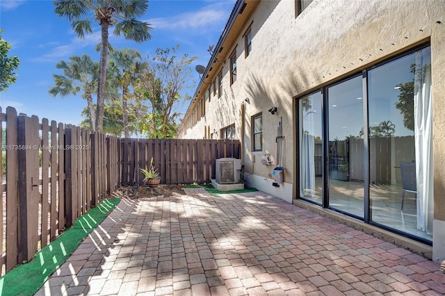 view of patio / terrace with cooling unit