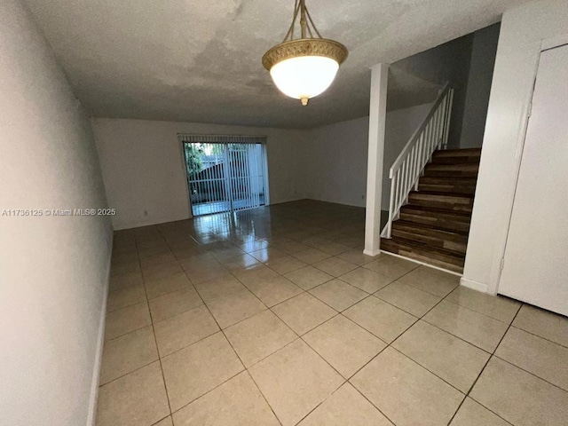 7903 SW 8th St Unit 0, North Lauderdale, FL 33068 - unfurnished room with stairs and light tile patterned floors