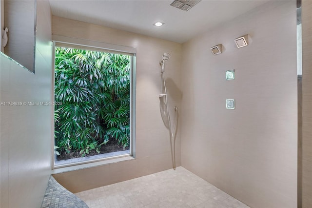 bathroom with visible vents