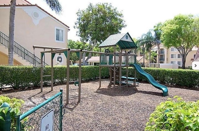view of community playground