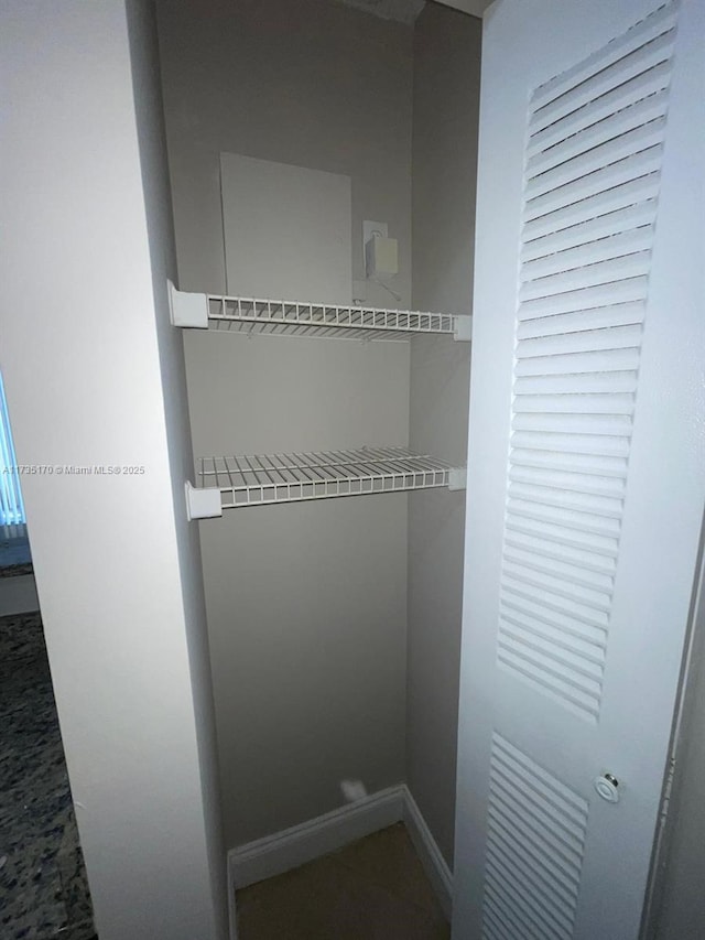 view of closet