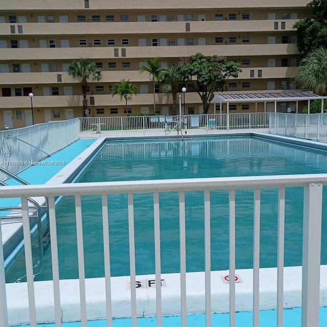 view of swimming pool