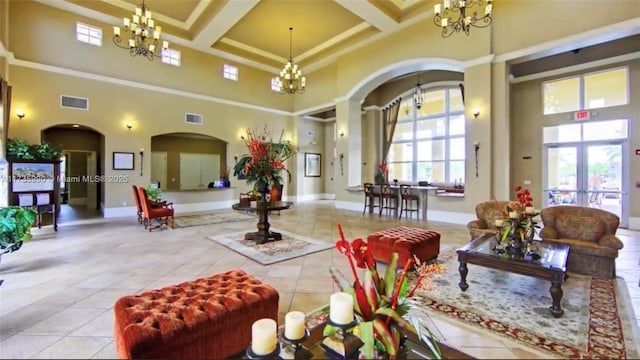 common area with visible vents