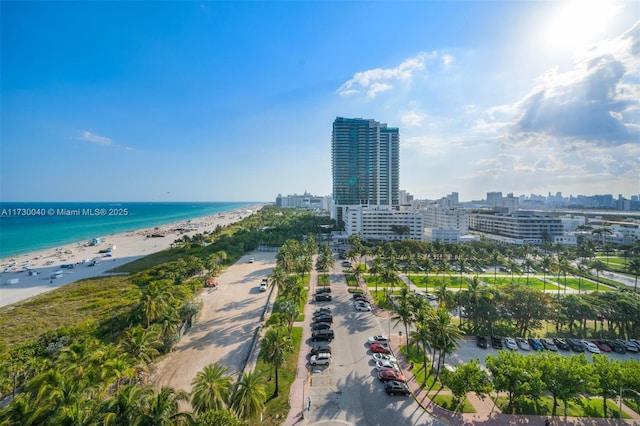 2201 Collins Ave Unit 1128, Miami Beach, FL 33139 - view of urban area with expansive beach