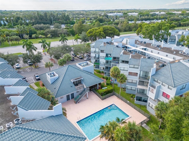 1880 N Congress Ave Unit 210, West Palm Beach, FL 33401 - aerial view of a pool area