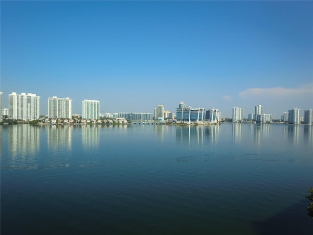 view of water feature