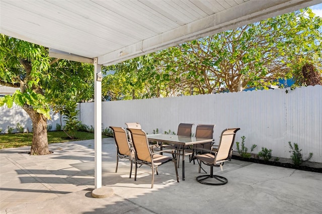 view of patio / terrace