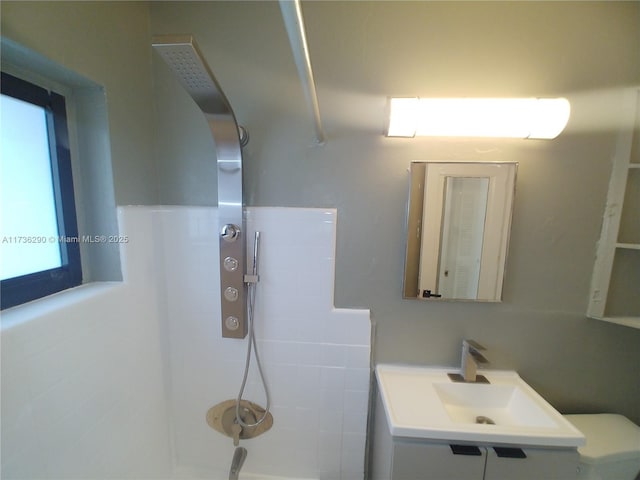 full bathroom with toilet, bathing tub / shower combination, and sink