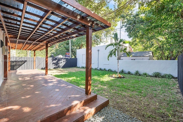 1816 SW 11th Ter, Miami, FL 33135 - view of yard with a deck