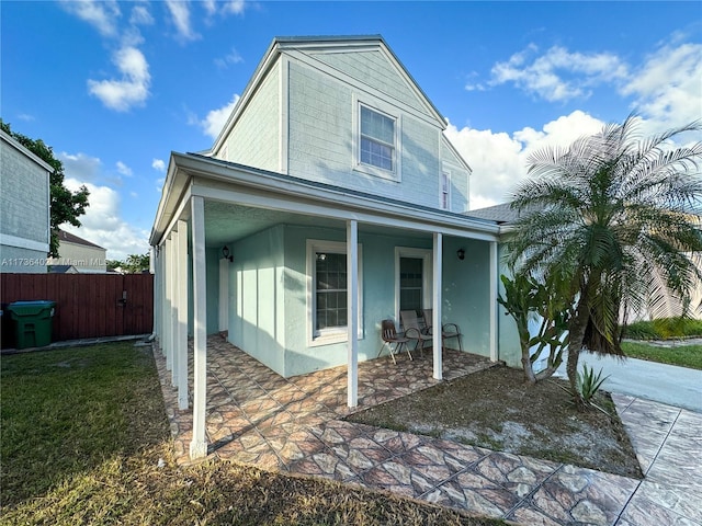 view of front of house