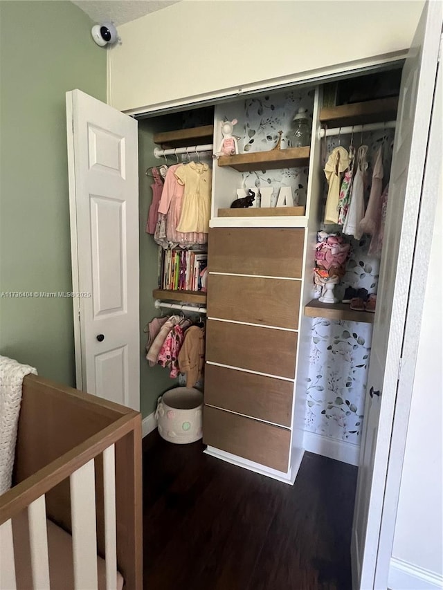 view of closet