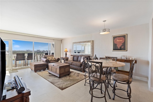 view of living room