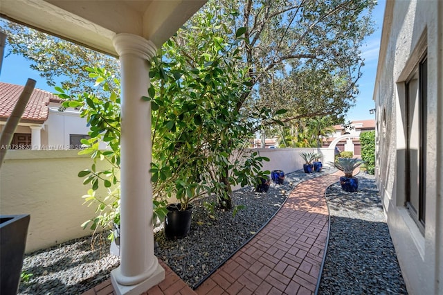 view of patio