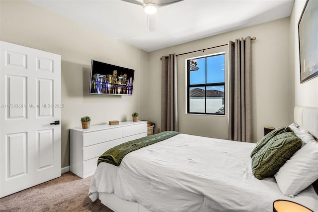 18330 NW 91st Ct Unit 18330, Hialeah, FL 33018 - bedroom featuring light colored carpet and ceiling fan