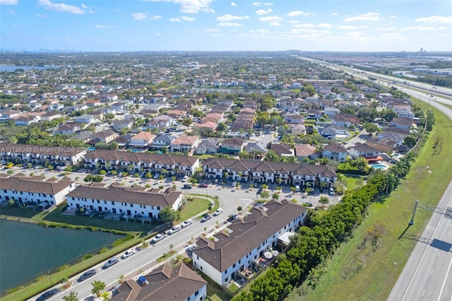 18330 NW 91st Ct Unit 18330, Hialeah, FL 33018 - aerial perspective of suburban area featuring a large body of water