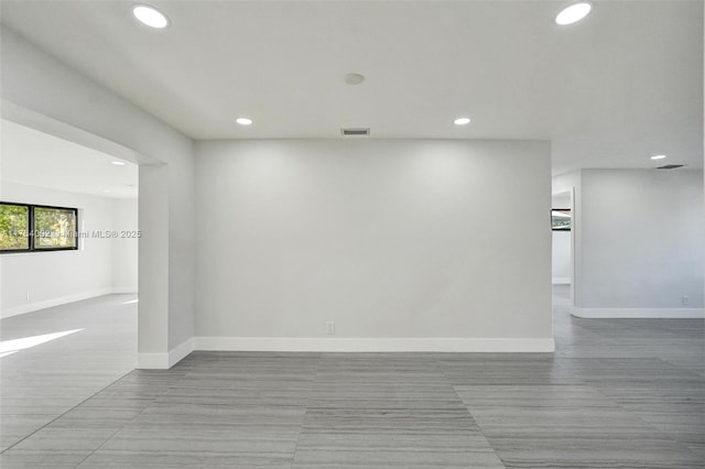 212 SW 11th Ave, Dania Beach, FL 33004 - unfurnished room featuring visible vents, recessed lighting, and baseboards