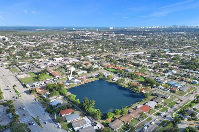 212 SW 11th Ave, Dania Beach, FL 33004 - aerial view featuring a water view