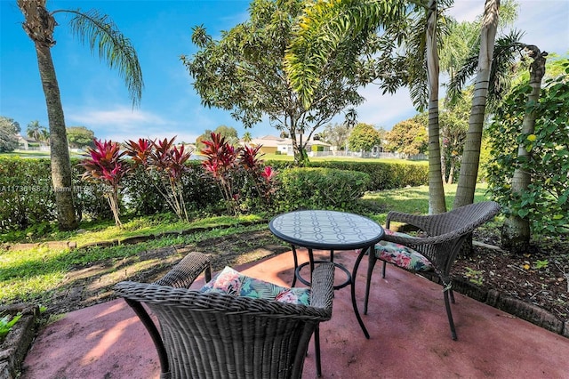 view of patio / terrace